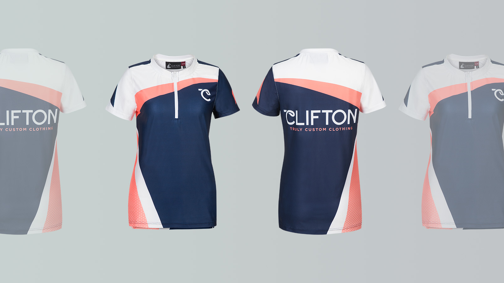 CLIFTON Maida Custom Quarter-Zip Training Top